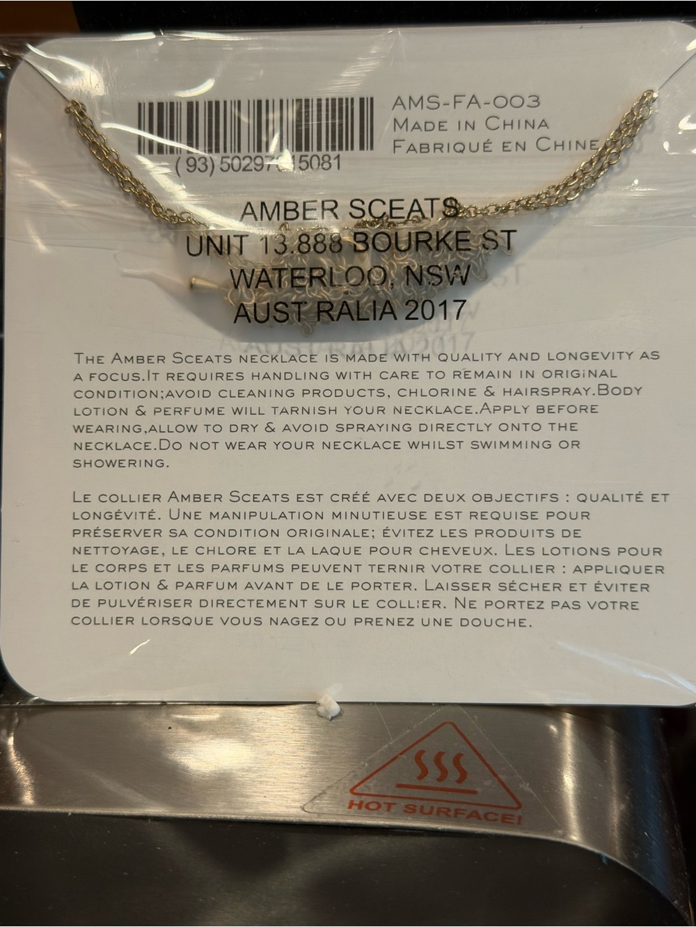 Amber Sceats Gold Double Coin Layered Necklace - Picture 2 of 2